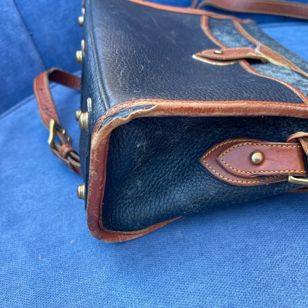 Dooney & Bourke Black and Brown Crossbody Bag - Picture 2 of 6